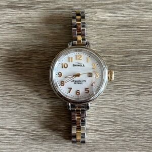 Shinola Two-tone Birdy Watch